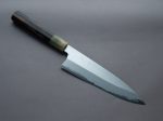 Hitohira - Togashi - Blue #1 Stainless Clad - Migaki - 210mm Gyuto - Ziricote Handle Online now