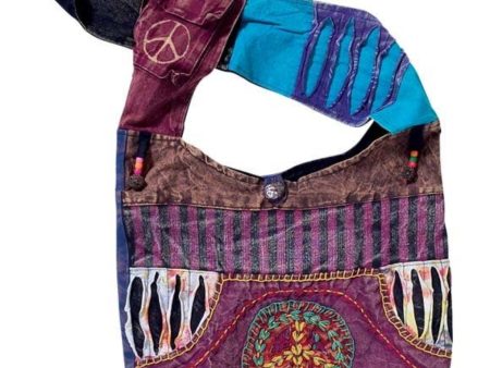 Fringed Peace Monk Bag   Purse For Discount