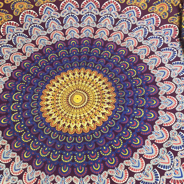 Colorful Mandala Tapestry 58”x82” Discount