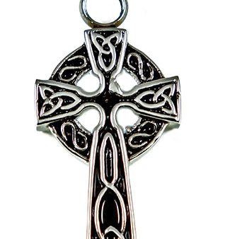 Stainless Steel Celtic Cross Love Vial on Sale