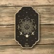 Handcrafted Sun Tarot Card Wood Magnet Cheap