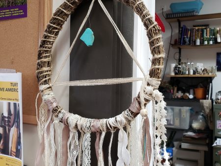 Tringle Straw Weave Dreamcatcher Online Sale