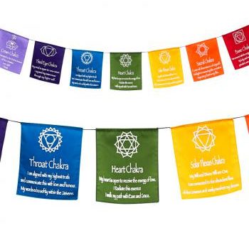 Chakra Prayer Flags Discount