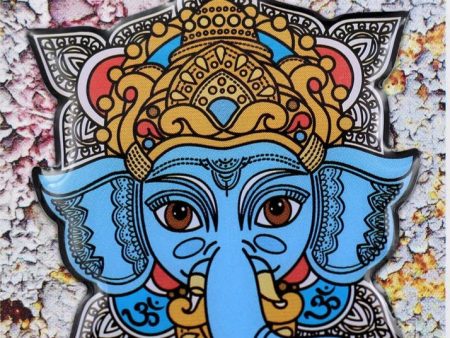 Hindu Elephant Lucky Ganesh Chaturthi Enamel Lapel Pin Supply