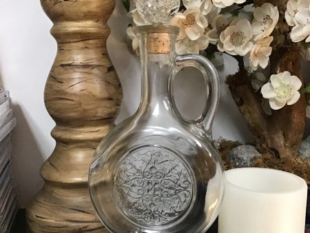 One of a Kind! 1970s Avon Clear Glass Bottle on Sale