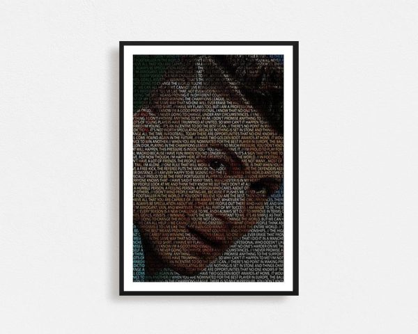 Cristiano Ronaldo Typography Cheap