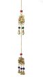 Brass Wind Chime with bells and 3 Ganesha Online Hot Sale