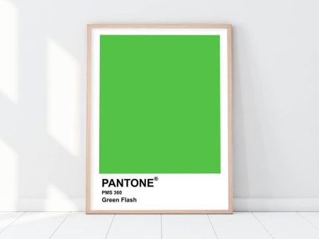 Pantone - Green Flash Online Hot Sale