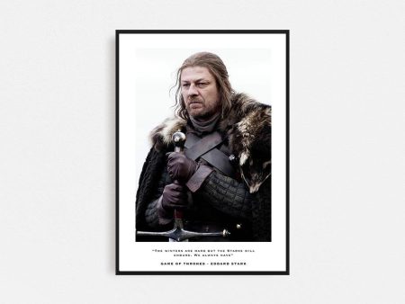 Game of Thrones Eddard Stark Frame Discount