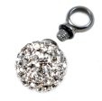 Stainless Steel Rhineston Ball Keepsake Love Vial Online Sale