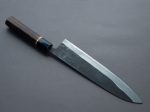 Nakaya Heiji - Semi Stainless - Kurouchi - 240mm Gyuto - Chestnut Handle For Discount