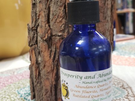 Prosperity & Abundance Gem Elixir   Crystal Elixir   Aura Spray Fashion