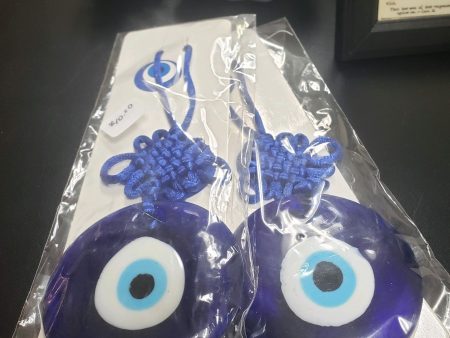 Corded Evil Eye Wall Hanging   Suncatcher Supply