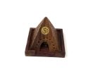 Vrinda Pyramid Wooden Back Flow Cone Burner Supply