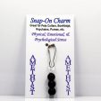 Snap-On Charms - Amethyst Cheap