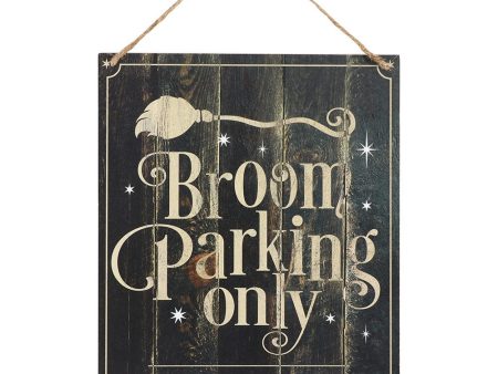 Broom Parking Only - Sign Online Sale