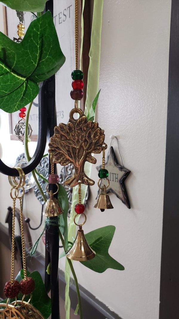 Tree of Life Brass Chime 9 Inch Discount