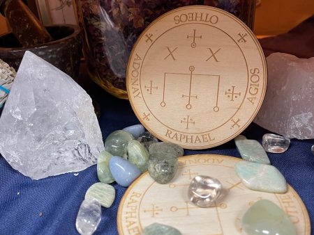 Archangel RAPHAEL CRYSTAL GRID - For Cheap