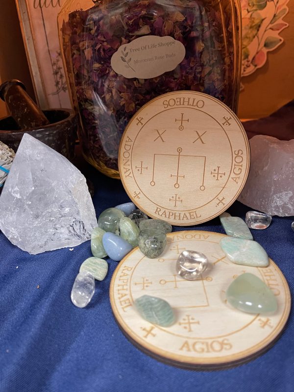 Archangel RAPHAEL CRYSTAL GRID - For Cheap