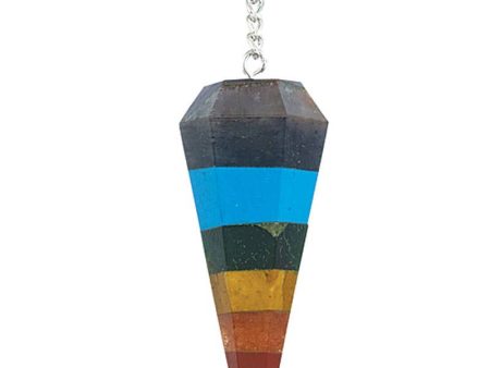 Seven Chakra Gemstone Pendulum Discount