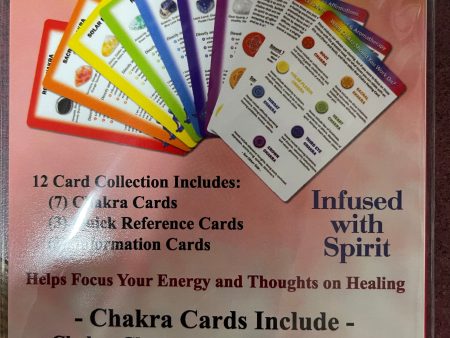 Chakra Healing Kit - 12 Card Collection Fashion