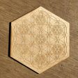 Metatron’s Cube Seed Crystal Grid   Altar Tile Online Hot Sale