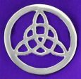 Triquetra Altar Tile Silver Plated Online Sale