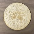 Fairy Flower of Life Crystal Grid   Altar Tile Online Hot Sale