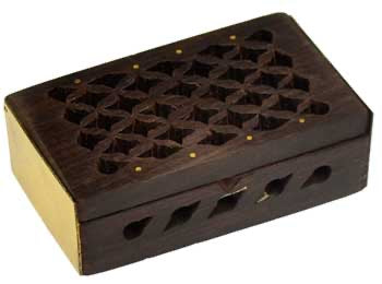 Rosewood Filigree Box For Discount