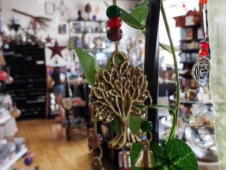 Tree of Life Brass Chime 9 Inch Discount