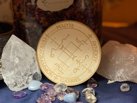 Archangel GABRIEL CRYSTAL GRID Hot on Sale