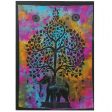 Indian Cotton Tapestry - Elephant For Sale