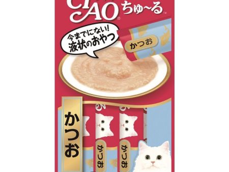 3 FOR $15: Ciao ChuRu Katsuo Tuna Liquid Cat Treat 56g For Cheap